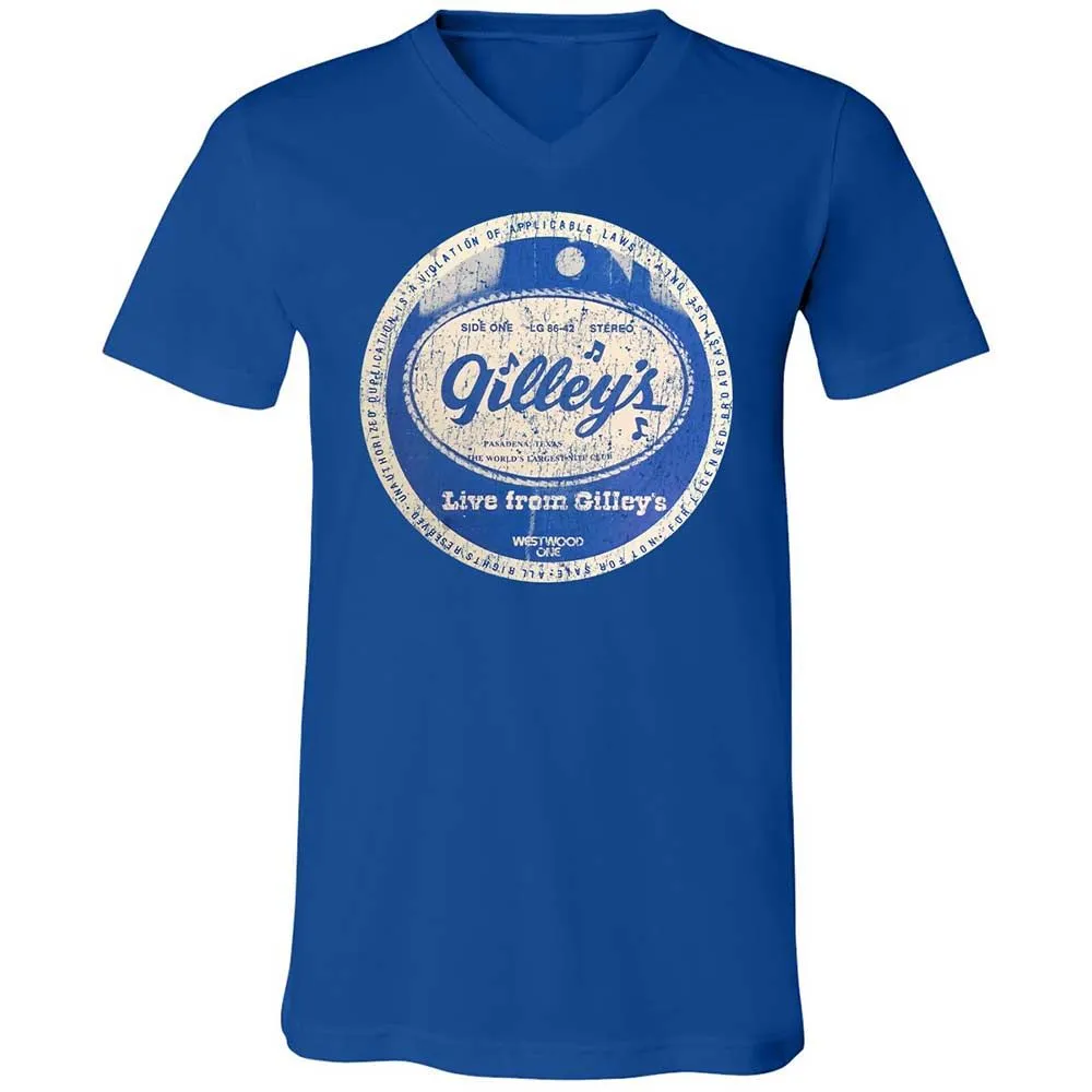 Unisex V-Neck T-Shirt - MUHZQ5WA - True Royal - 4