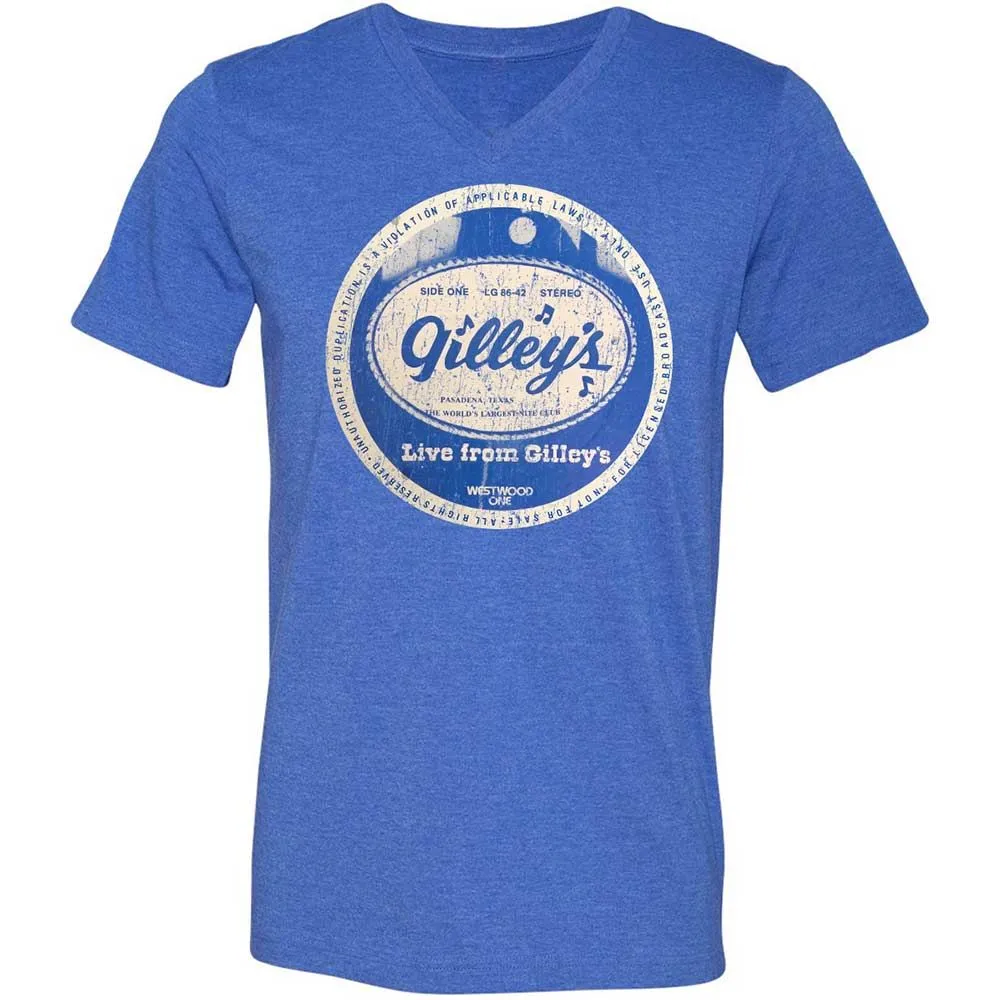 Unisex V-Neck T-Shirt - MUHZQ5WA - Heather True Royal - 5