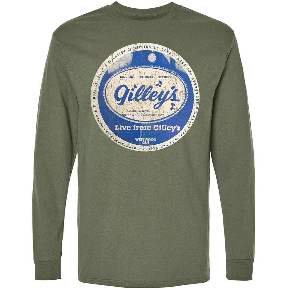 Long Sleeve T-Shirt - 7C5HPV6N - Military Green - 9