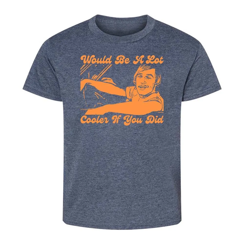 Kids T-Shirt - ZMYVSV3U - Heather Navy - 9