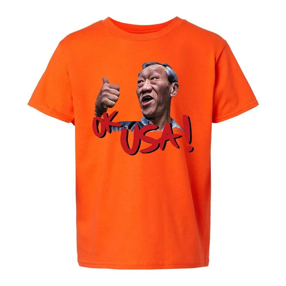 Kids T-Shirt - ANLTHLET - Orange - 20