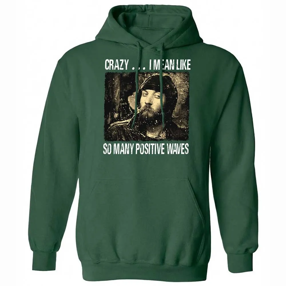 Many positive waves - Forest Green - 3