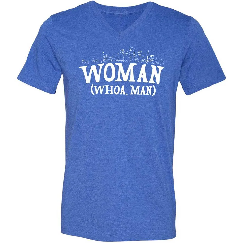 Woman - Whoa, Man - Heather True Royal - 5