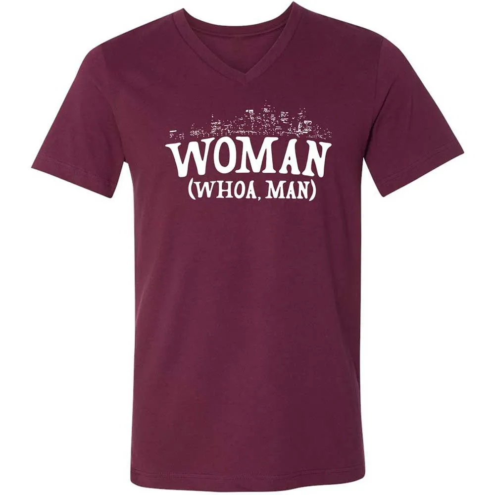 Woman - Whoa, Man - Maroon - 8