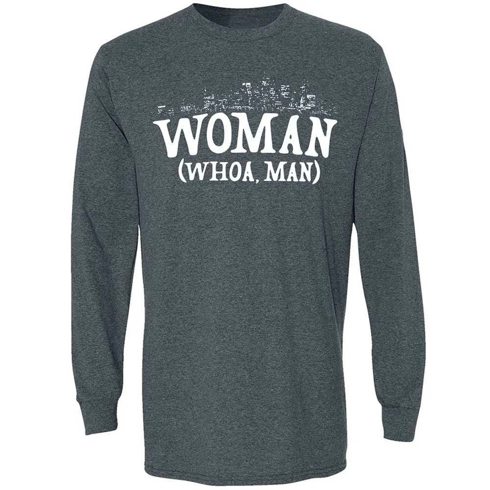 Woman - Whoa, Man - Dark Heather - 5
