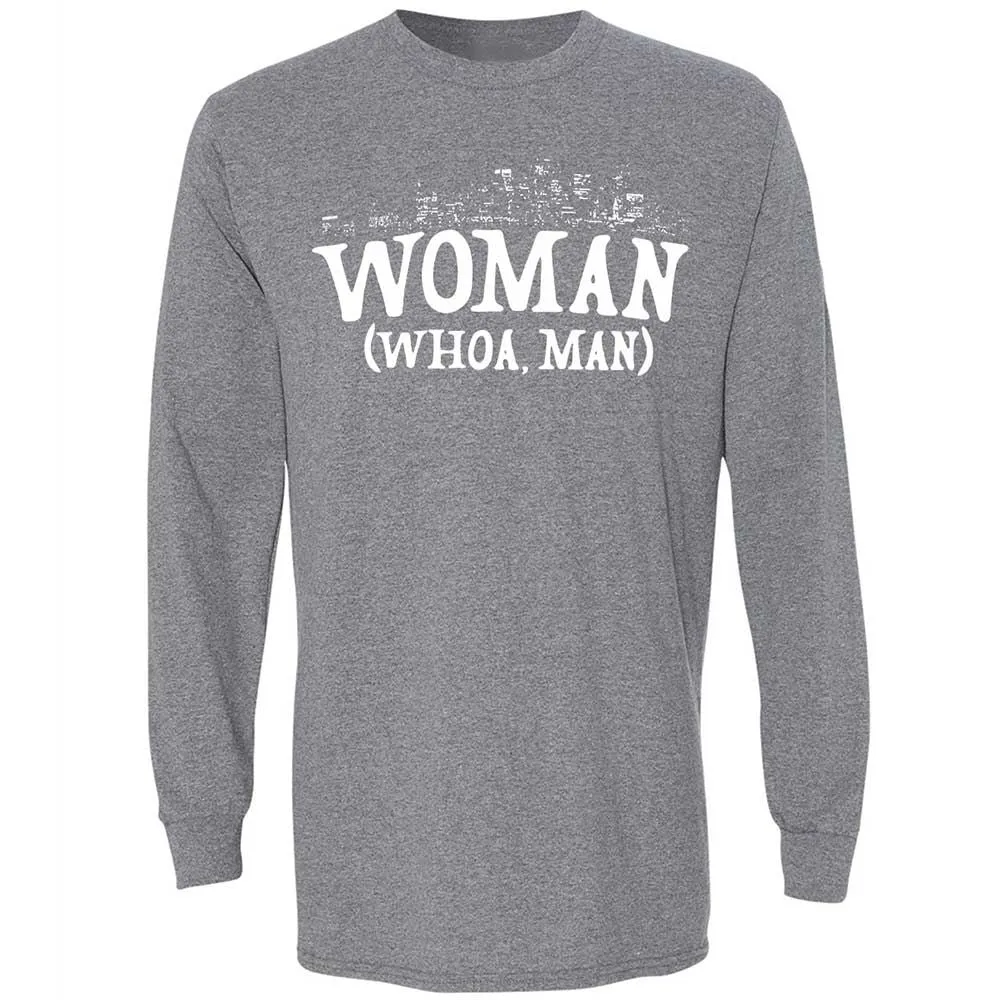 Woman - Whoa, Man - Graphite Heather - 8