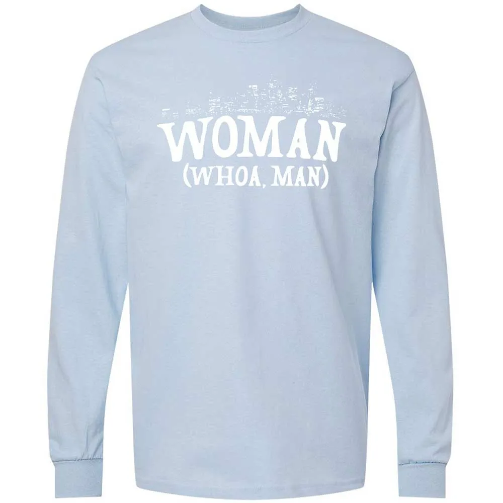 Woman - Whoa, Man - Light Blue - 18