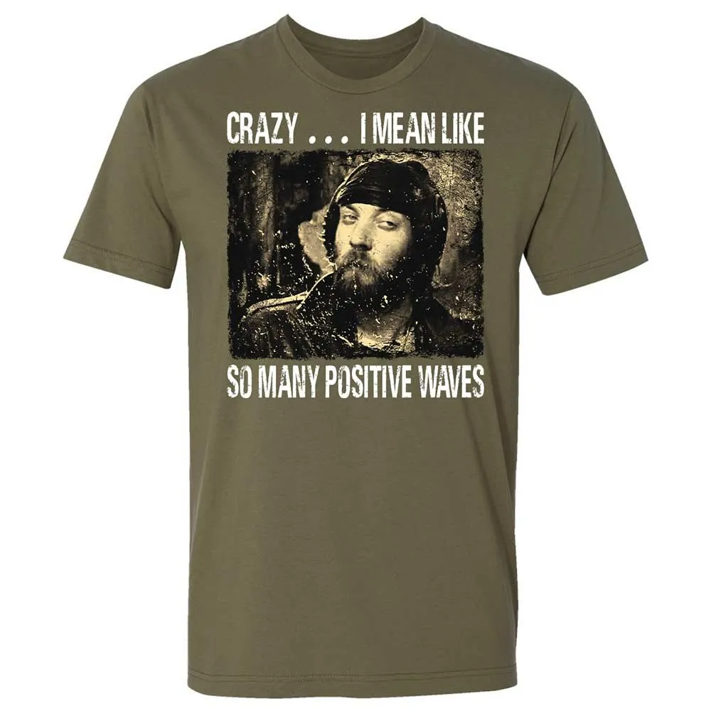 Many positive waves - Military Green - 8