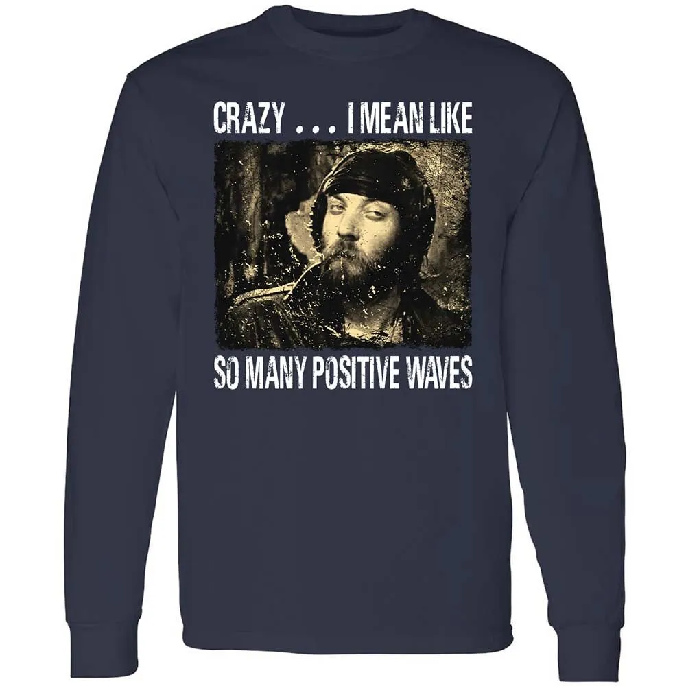 Many positive waves - Navy - 2