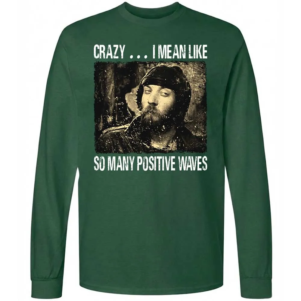 Many positive waves - Forest Green - 4