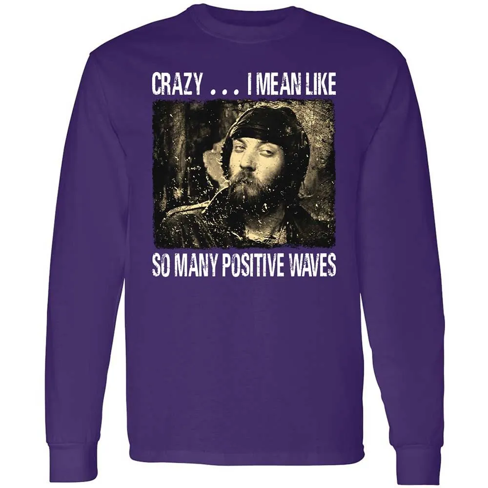 Many positive waves - Purple - 12