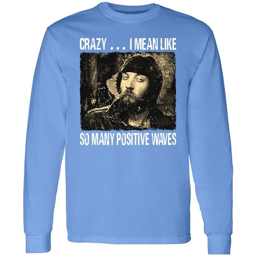 Many positive waves - Carolina Blue - 15