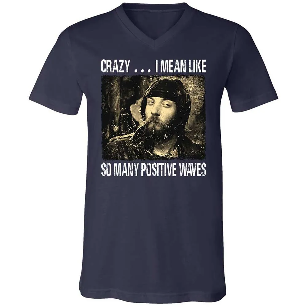 Many positive waves - Navy - 2