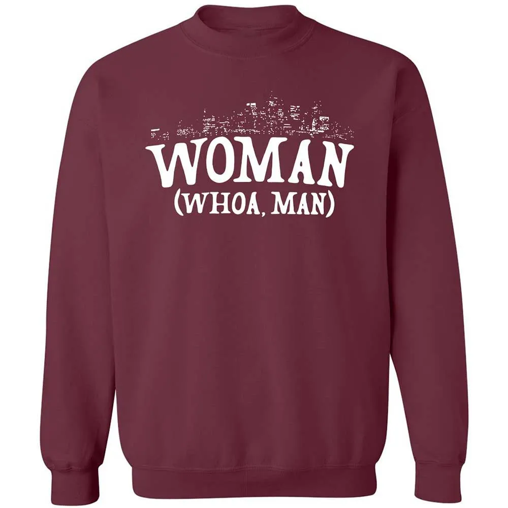 Woman - Whoa, Man - Maroon - 8