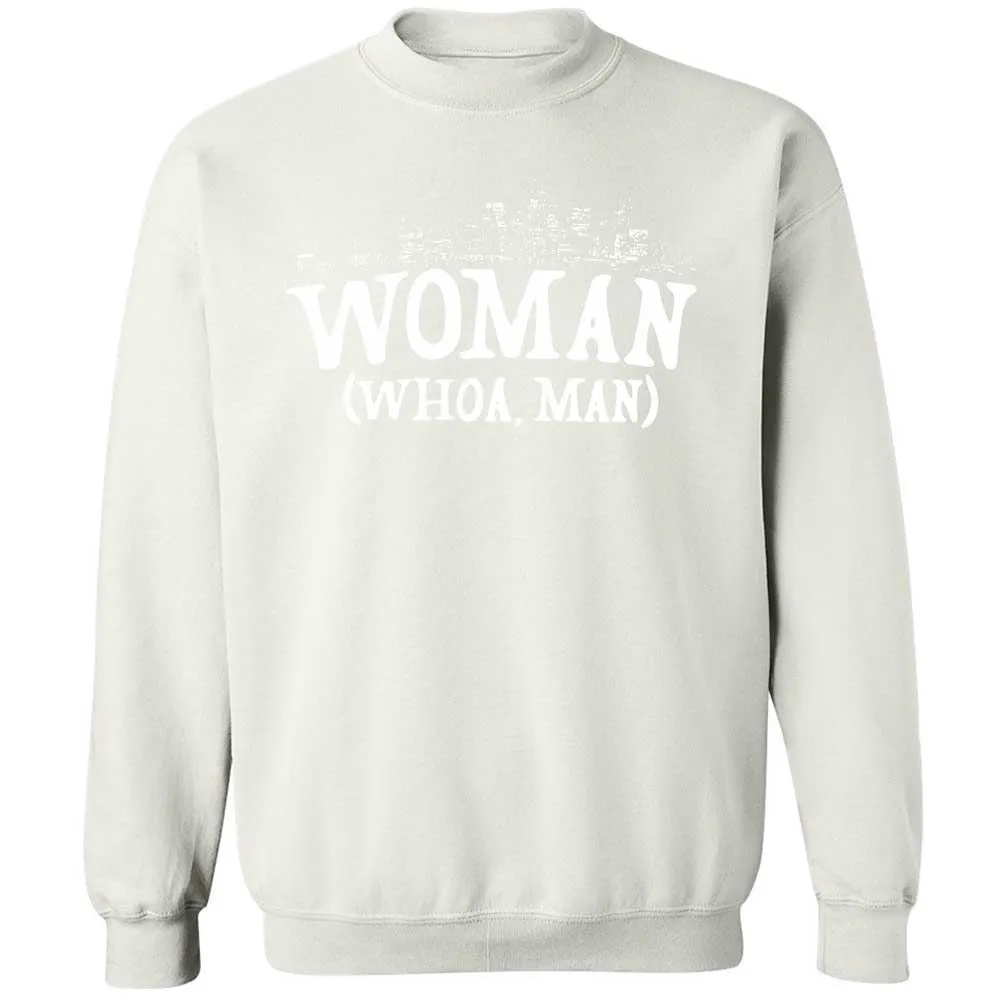 Woman - Whoa, Man - White - 18