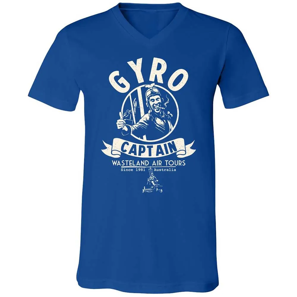 Unisex V-Neck T-Shirt - 7HT5Z46G - True Royal - 4