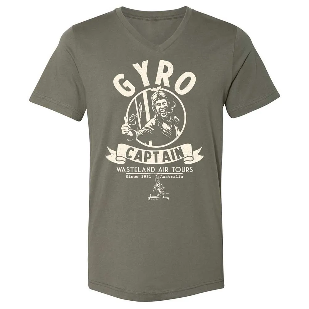 Unisex V-Neck T-Shirt - 7HT5Z46G - Military Green - 11