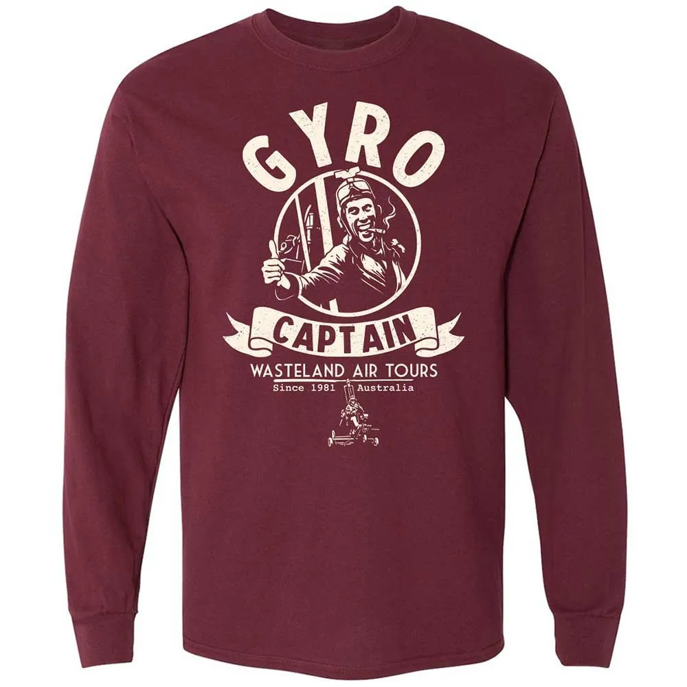 Long Sleeve T-Shirt - QK48H9F6 - Maroon - 6