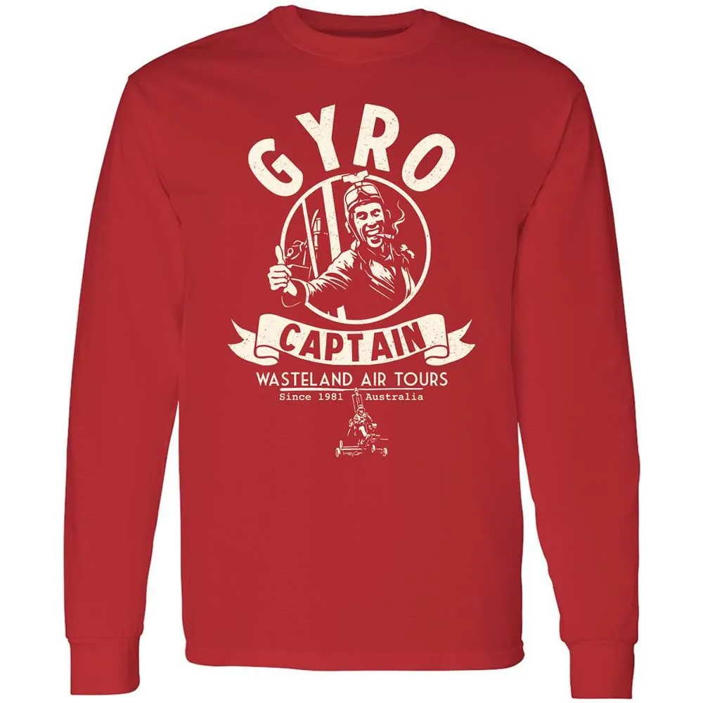 Long Sleeve T-Shirt - QK48H9F6 - Red - 11