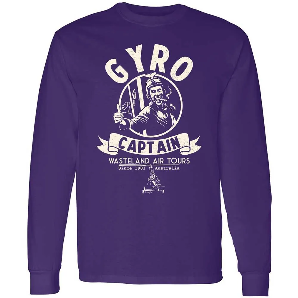 Long Sleeve T-Shirt - QK48H9F6 - Purple - 12