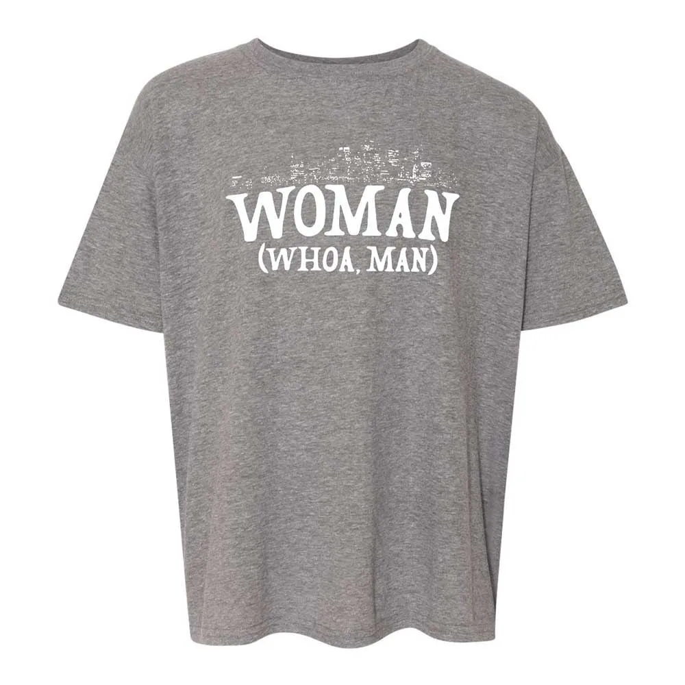 Woman - Whoa, Man - Graphite Heather - 12