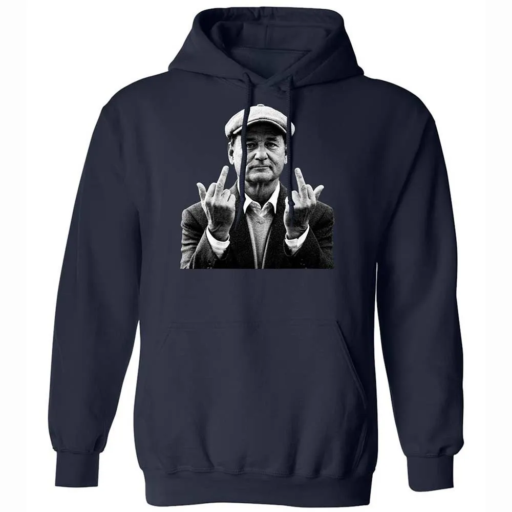 Bill Murray Middle Finger - Navy - 2