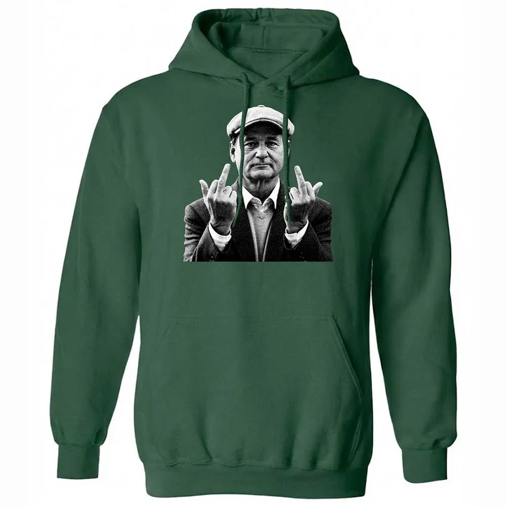 Bill Murray Middle Finger - Forest Green - 3