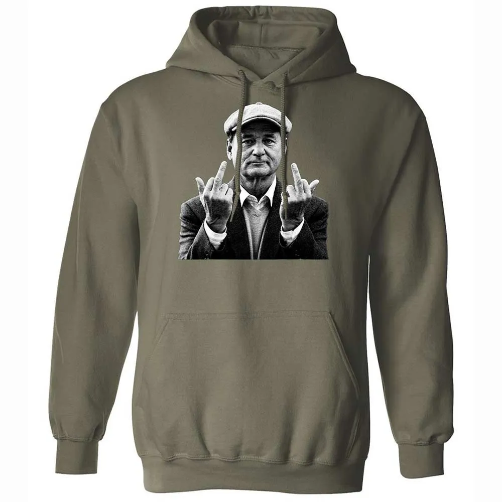 Bill Murray Middle Finger - Military Green - 9
