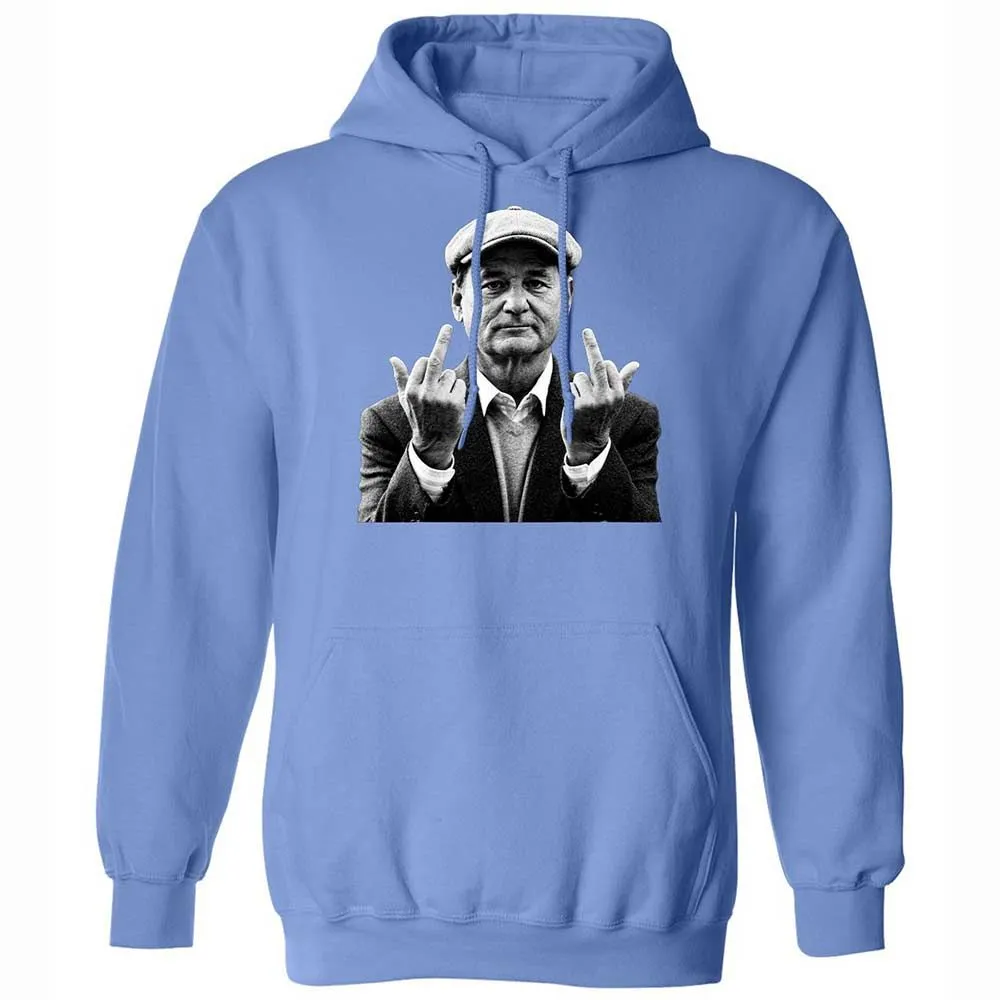 Bill Murray Middle Finger - Carolina Blue - 16