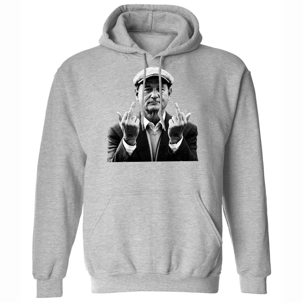 Bill Murray Middle Finger - Sport Grey - 19