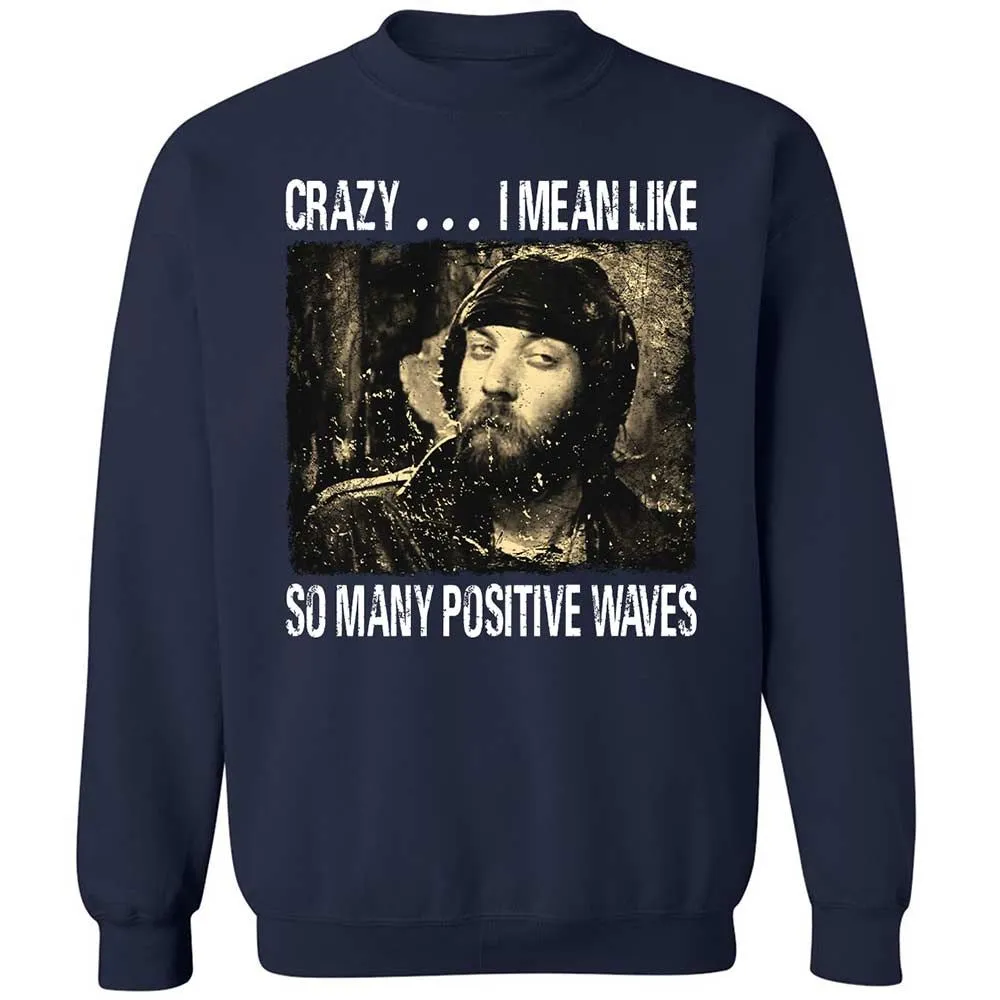 Many positive waves - Navy - 2