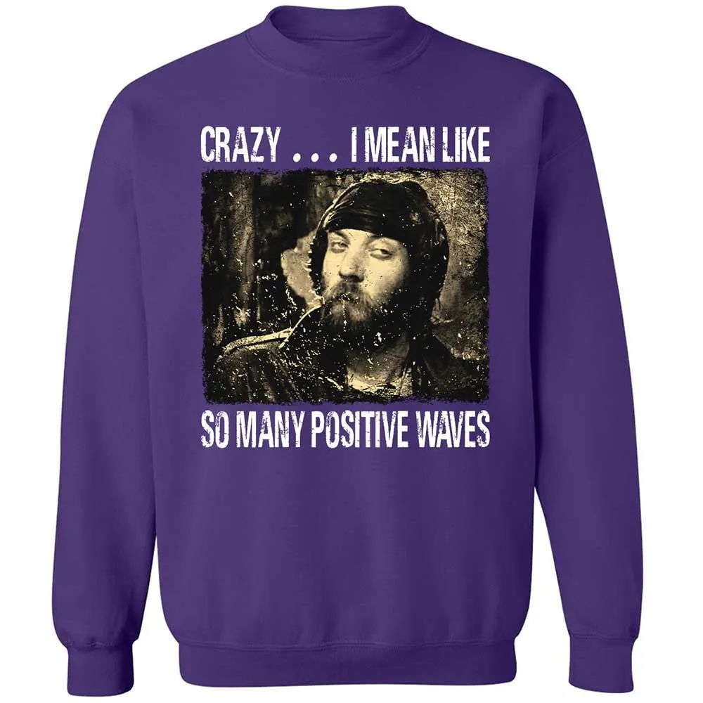 Many positive waves - Purple - 11