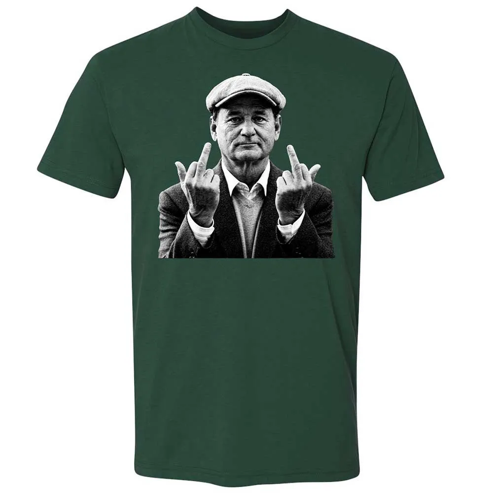 Bill Murray Middle Finger - Forest Green - 3