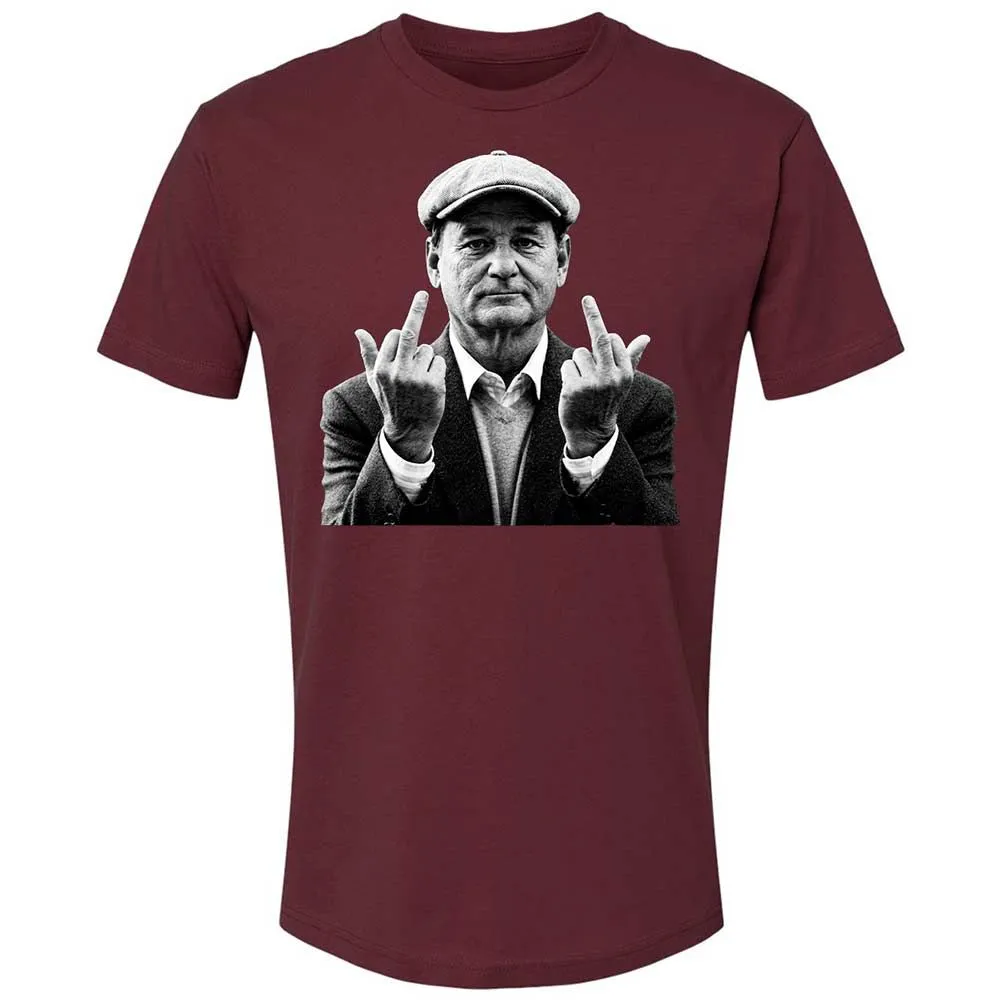 Bill Murray Middle Finger - Maroon - 10