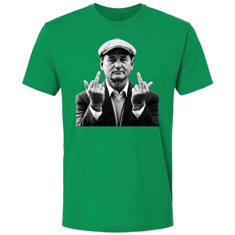 Bill Murray Middle Finger - Kelly Green - 13