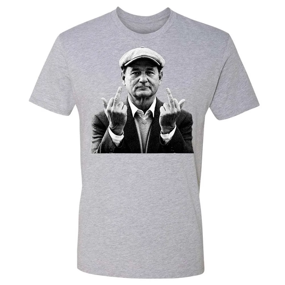 Bill Murray Middle Finger - Heather Grey - 19