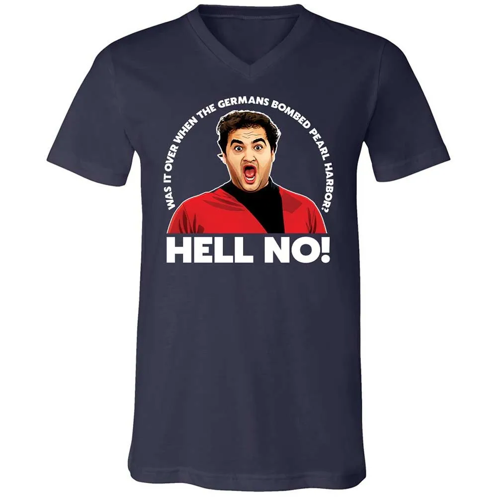 Unisex V-Neck T-Shirt - 76HWAPHS - Navy - 2