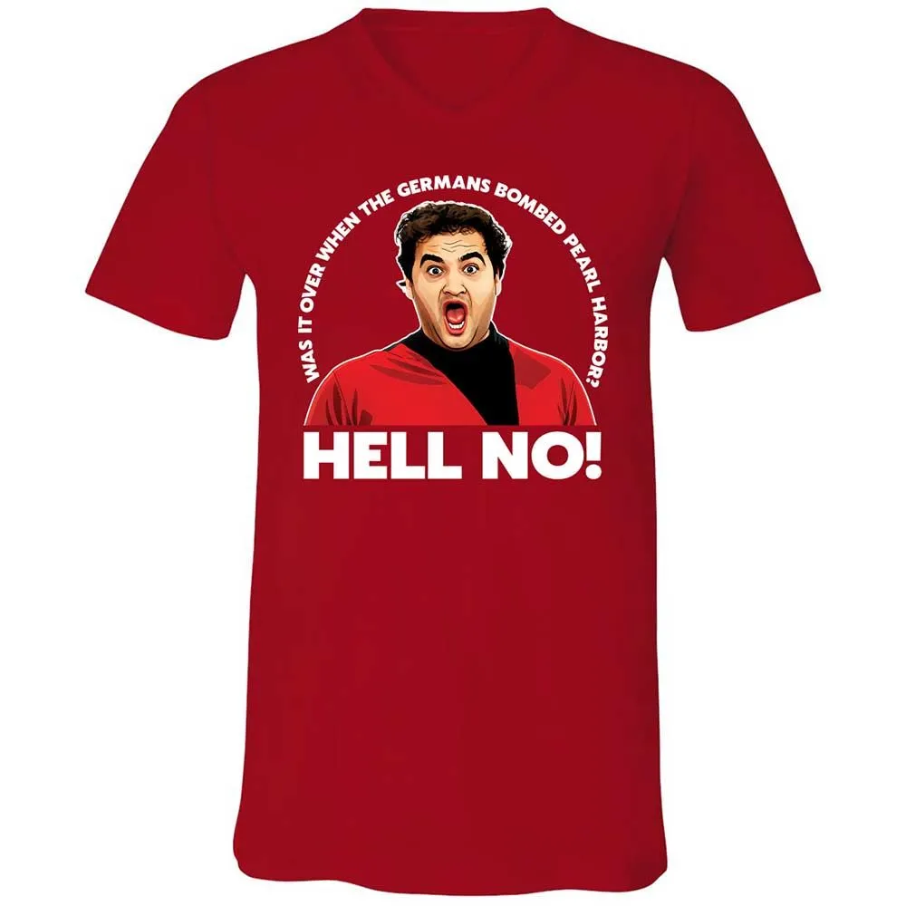 Unisex V-Neck T-Shirt - 76HWAPHS - Red - 6