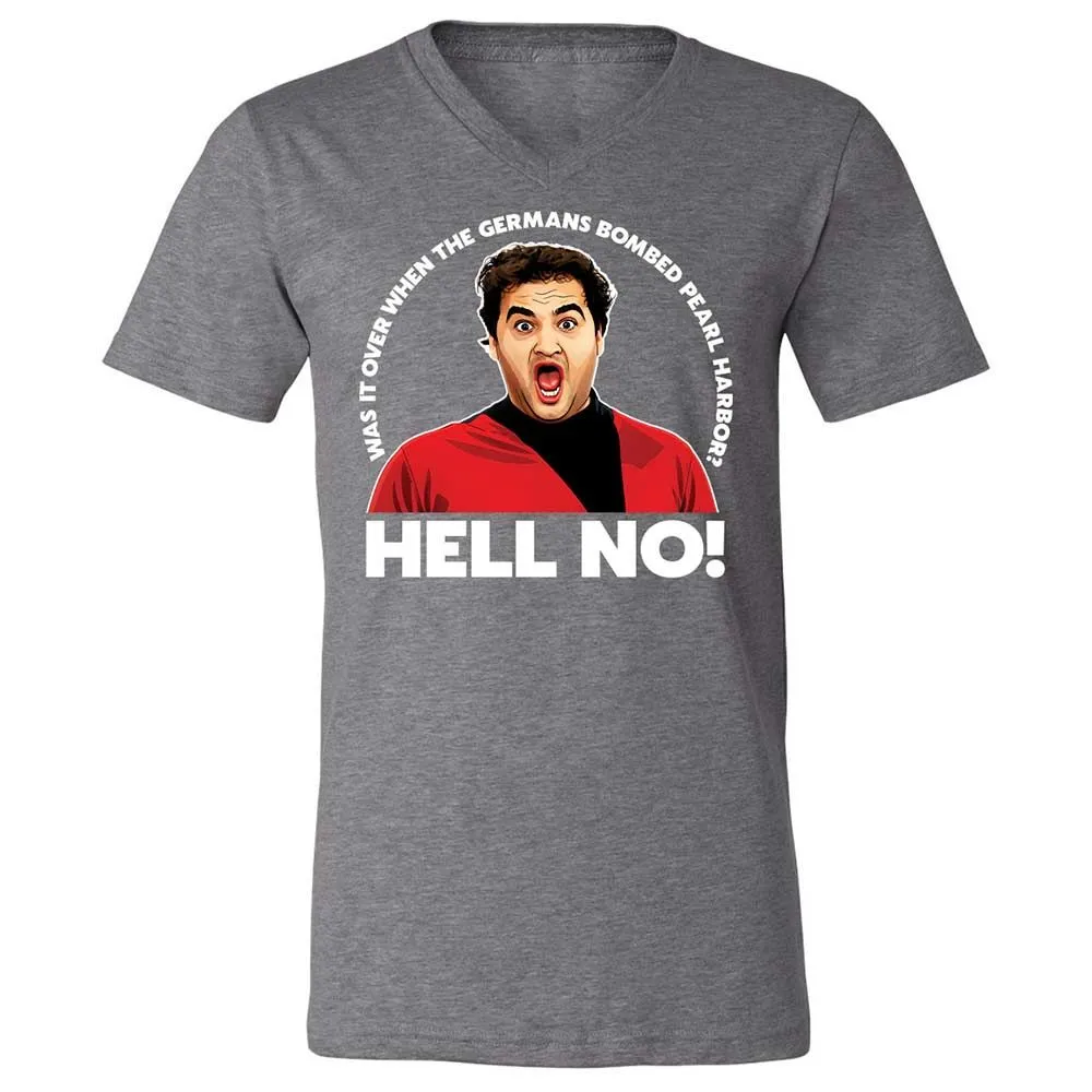 Unisex V-Neck T-Shirt - 76HWAPHS - Deep Heather - 14