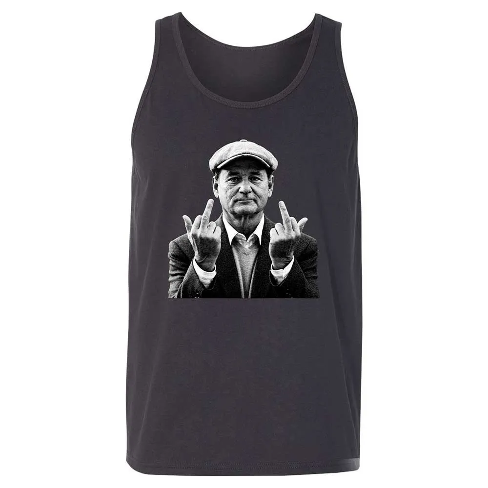 Bill Murray Middle Finger - Dark Grey - 4