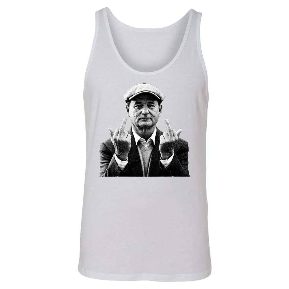 Bill Murray Middle Finger - White - 9