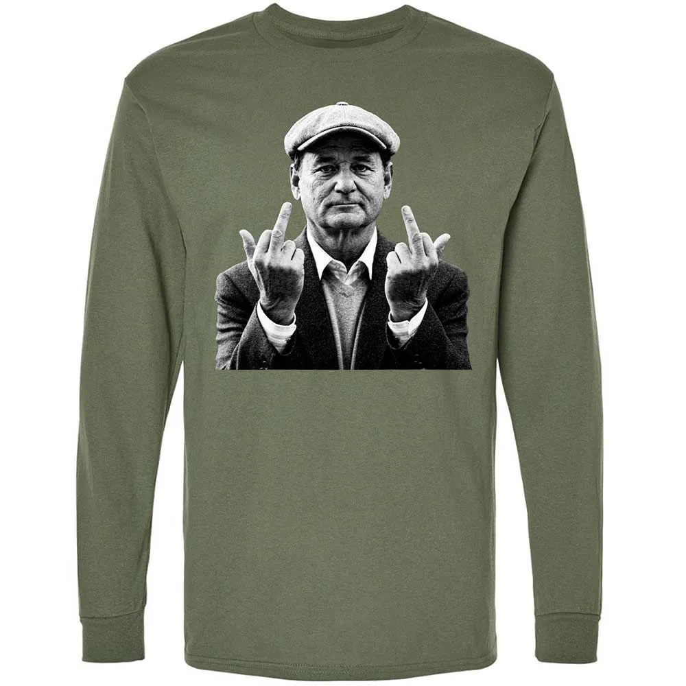Bill Murray Middle Finger - Military Green - 9