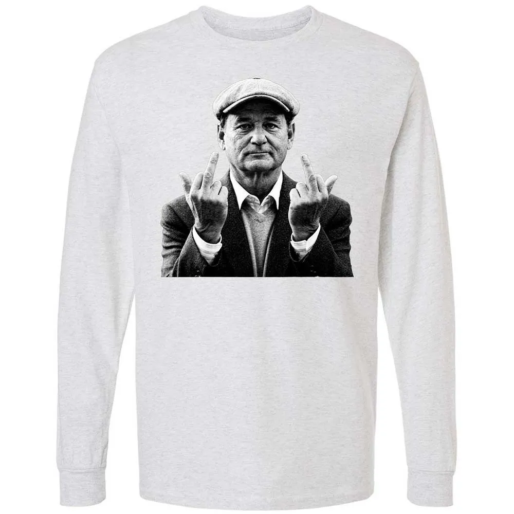 Bill Murray Middle Finger - Ash - 14