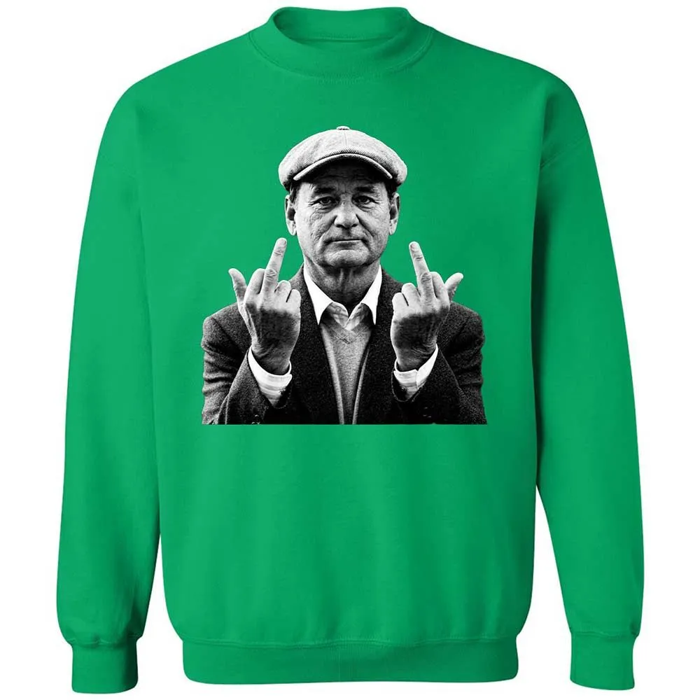 Bill Murray Middle Finger - Irish Green - 13