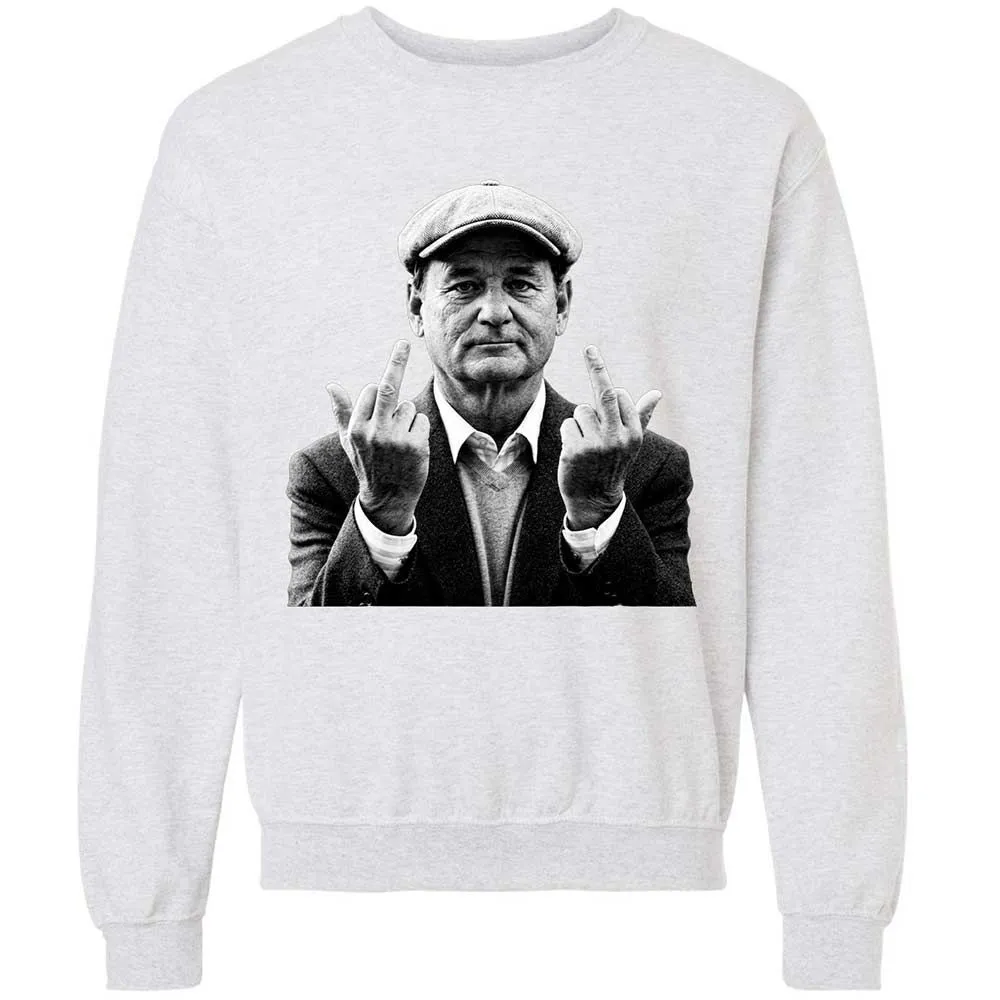 Bill Murray Middle Finger - Ash - 16