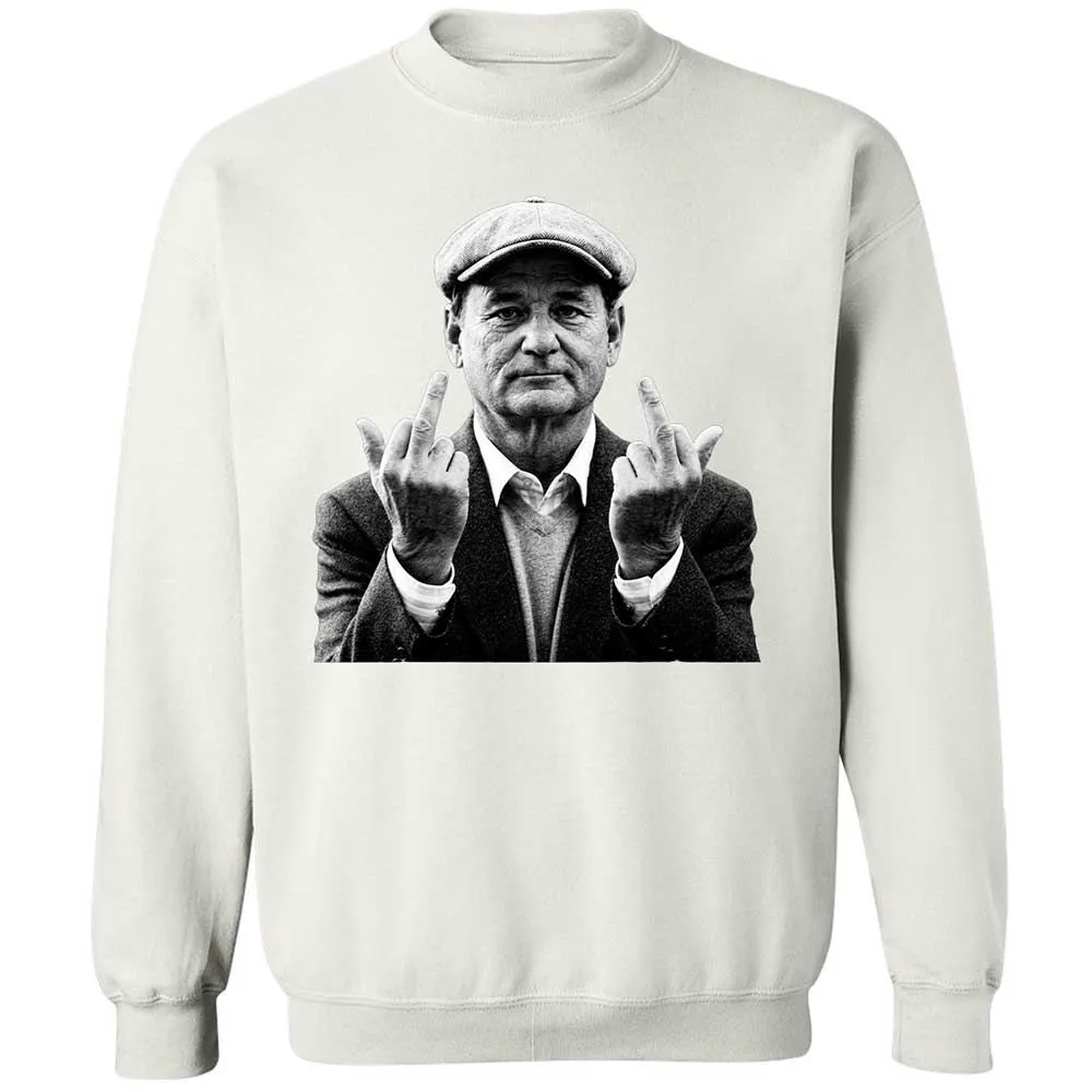 Bill Murray Middle Finger - White - 18