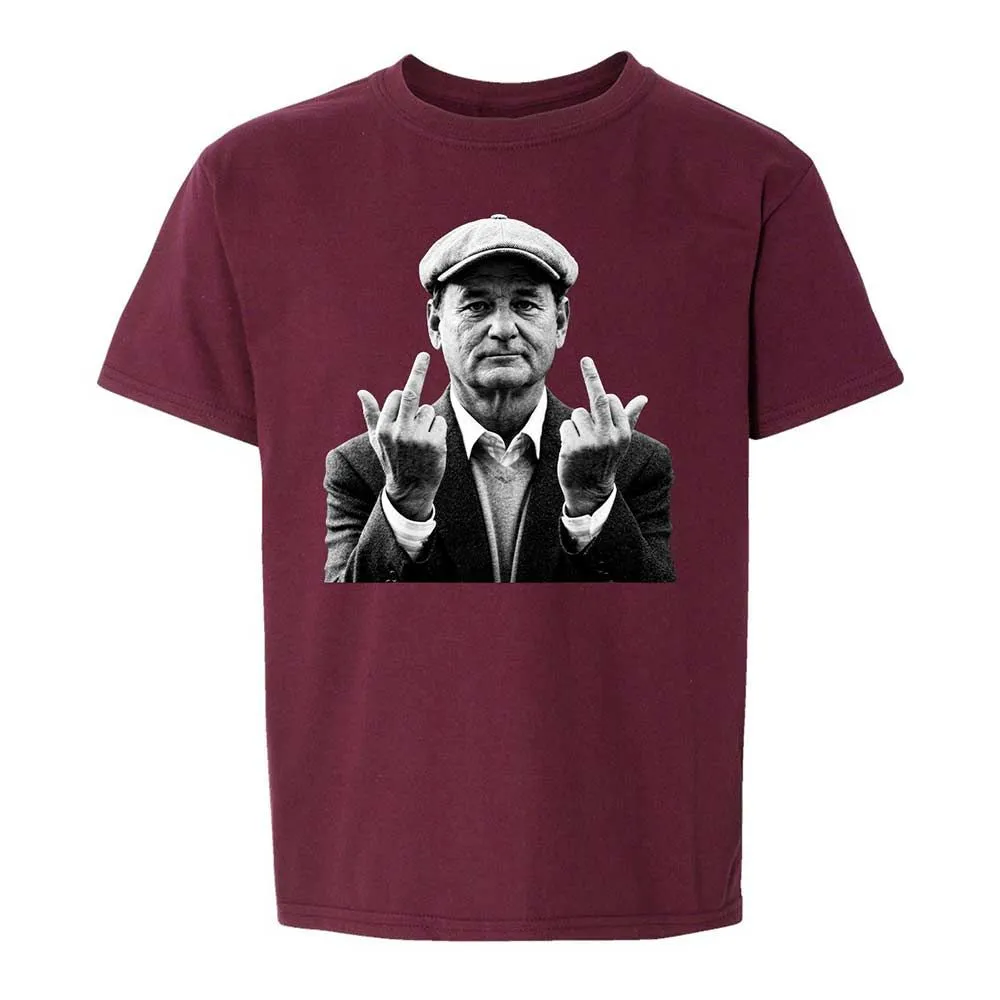 Bill Murray Middle Finger - Maroon - 14