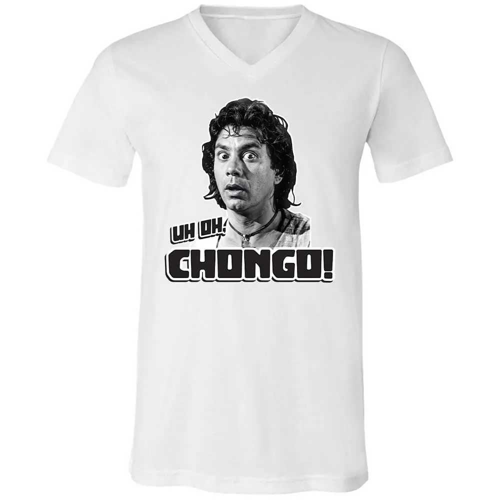 Unisex V-Neck T-Shirt - KV51UC9H - White - 16