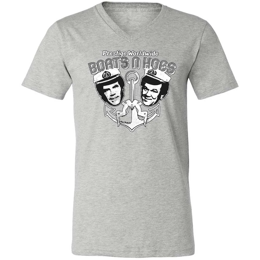 Unisex V-Neck T-Shirt - R9SCBAQ6 - Athletic Heather - 15