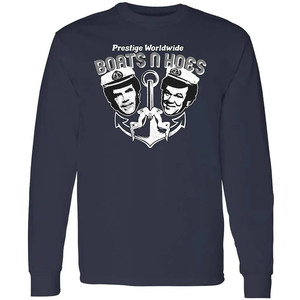 Long Sleeve T-Shirt - 1DMHMAR6 - Navy - 2